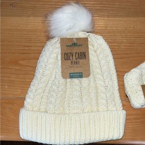 Cozy Cabin Hat & Headband